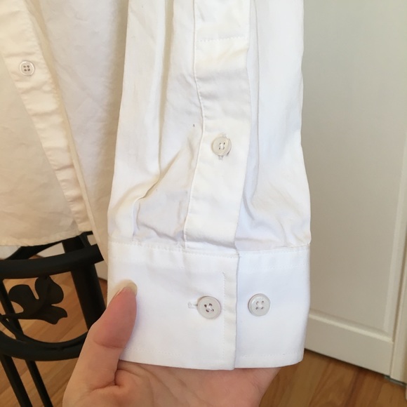 Armani Exchange White Button Down Dress Shirt - Picture 4 of 5